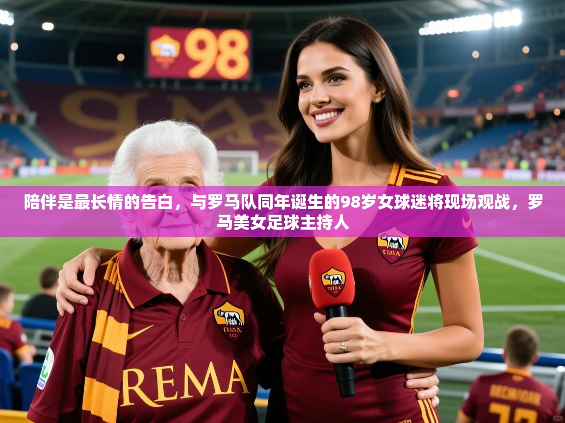 2025乐鱼体育下载陪伴是最长情的告白，与罗马队同年诞生的98岁女球迷将现场观战，罗马美女足球主持人  第1张